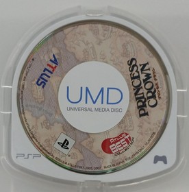Atlas Princess Crown Game Collection for Sega Saturn Used