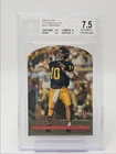 TOM BRADY 2000 FLEER ULTRA ROOKIE GOLD MEDALLION CRACKED RC BGS 7.5 Q0481