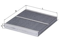 Knecht LAK 234 Filter, Innenraumluft For Alpina BMW