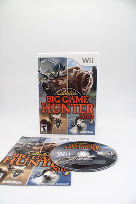 #ad Refurbished Nintendo Wii Cabela#x27;s Big Game Hunter 2010 Complete CIB Excellent $16.19