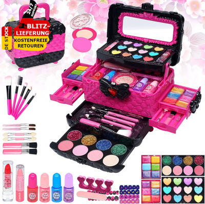   Kinderschminke Set 57PCs Schminkkoffer Make up Schminkset Spielzeug Geschenke
