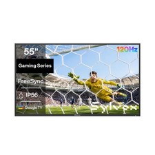 Sylvox 55in Google TV 1000nit Dolby Atmo 8ms low latency FreeSync 120Hz Gaming