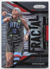 2025 Panini Prizm WNBA #5 Rhyne Howard Fractal Atlanta Dream
