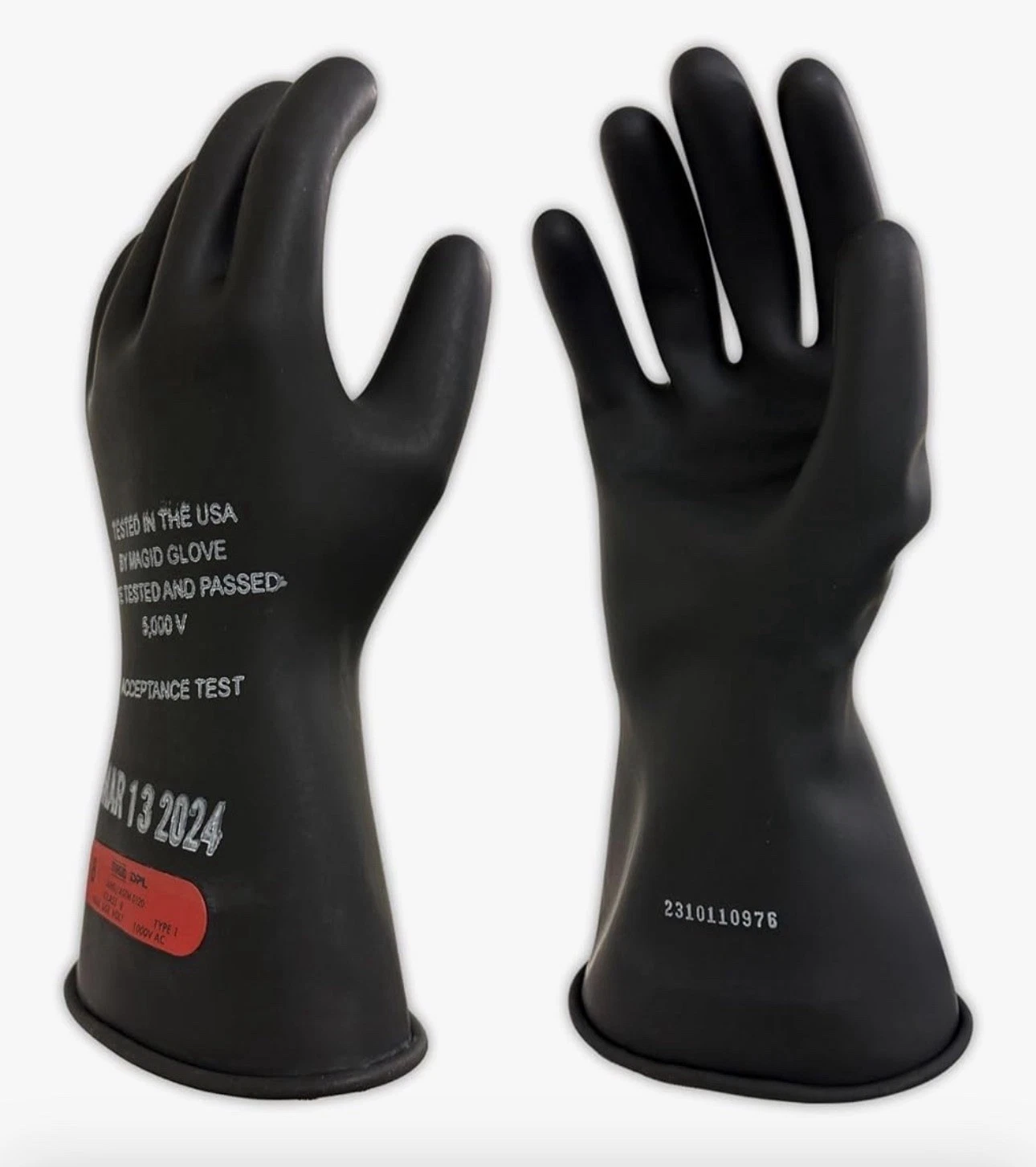 MAGID Rubber Insulating Electrical Safety Gloves, Class 0 ASTM Compliant, Siz...
Opens in a new wind