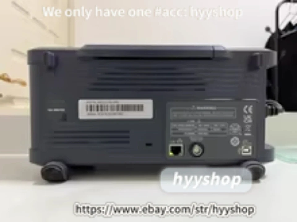 SIGLENT SDS1102X-C digital oscilloscope, 100MHz, 2-channel, 1 GSa/s /hyy/ - Image 4 of 4