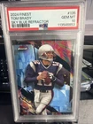 2024 Topps Finest - Uncommon Tom Brady #135 Sky Blue Refractor /250