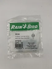 Rain Bird Pressure-Compensating 10 GPH, Green PC-10 (pack 10) Drip Emitter 