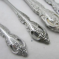 Choice Oneida stainless flatware Pembrooke Renoir knives spoons forks $3.50 - $8