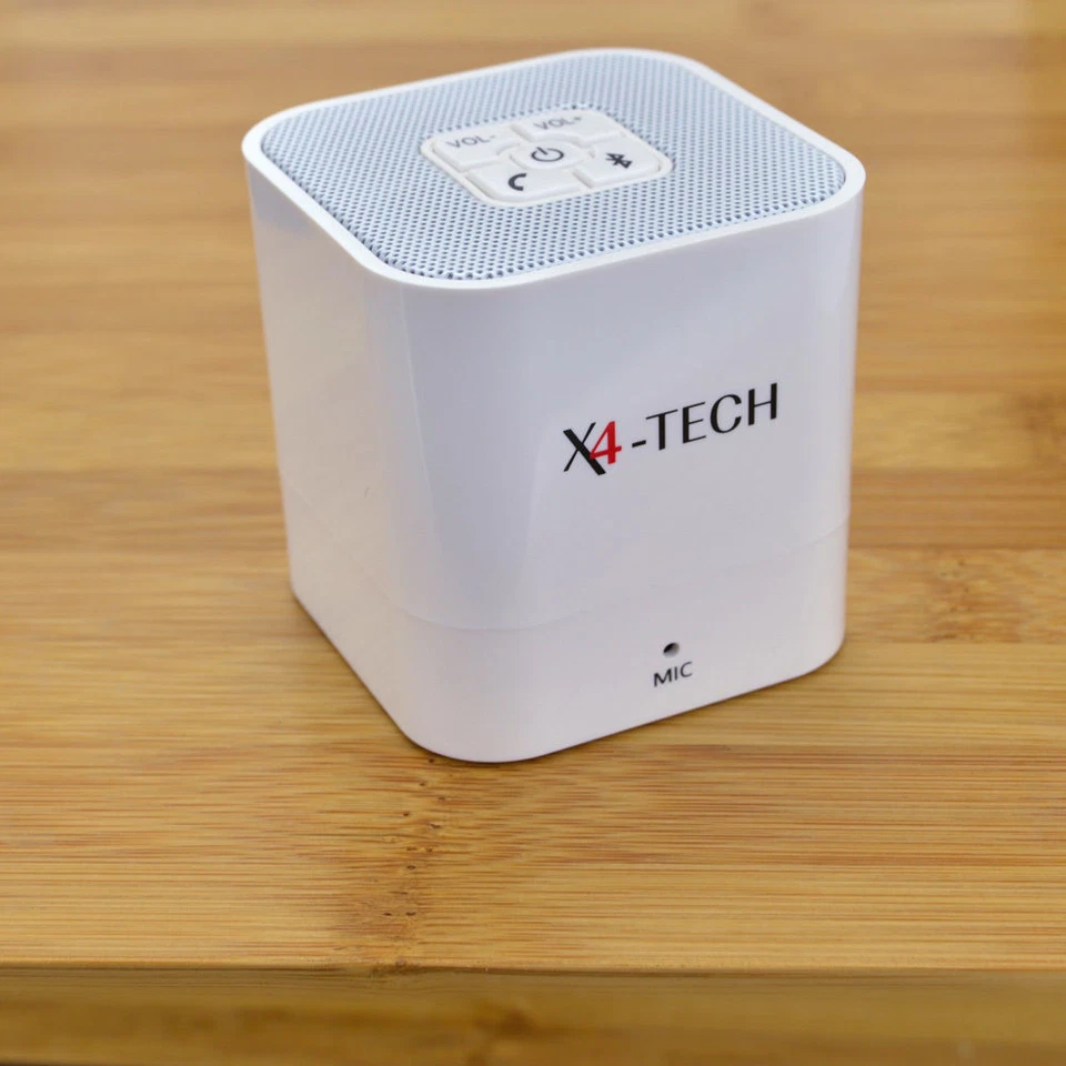 Bluetooth Lautsprecher Speaker Sound Box  PC Handy Tablet iPad  weiss Neu