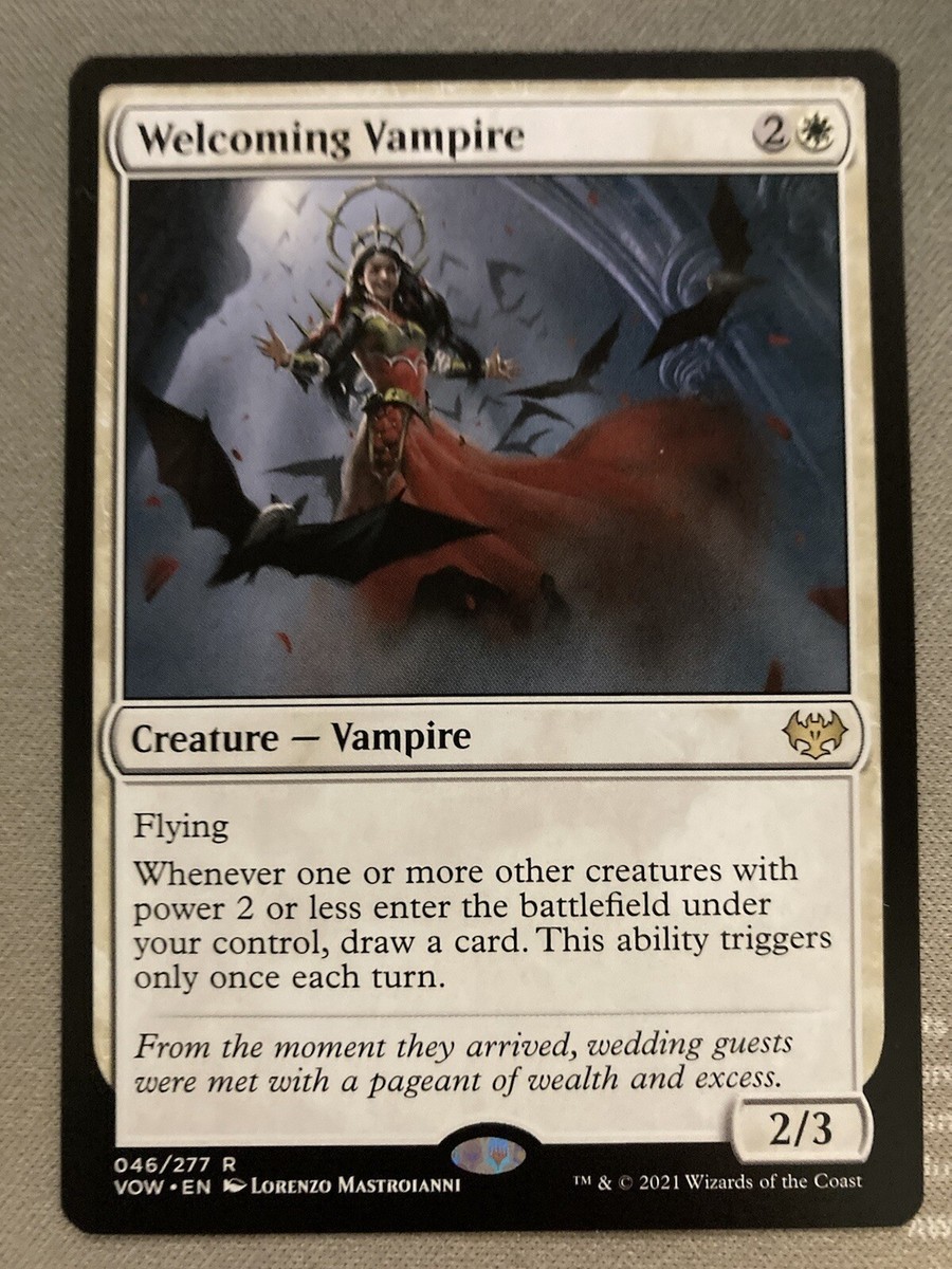 Vampire Ancient hearts 未開封 sealed mtg Welcoming Vampire | Innistrad: Crimson Vow | Star City Games