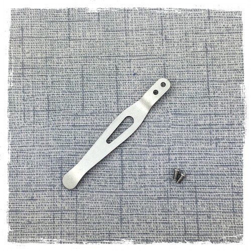 New Custom Made Titanium Pocket Clip For Zero Tolerance ZT0808 Knives - Picture 3 of 9