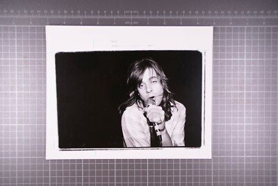 Eddie Money Original Vintage Promotion Photograph Circa Late 1970s