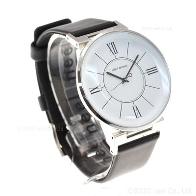 ISSEY MIYAKE U NYAL001 White Dial Analog Men's Wristwatch Wada Satoshi New