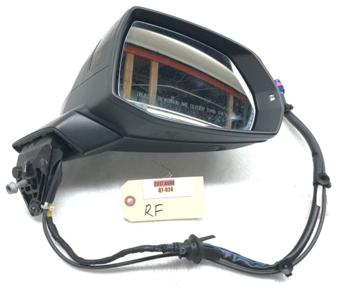 2017-2019 AUDI Q7 PRESTIGE RIGHT PASSENGER SIDE DOOR MIRROR W/ CAMERA OEM