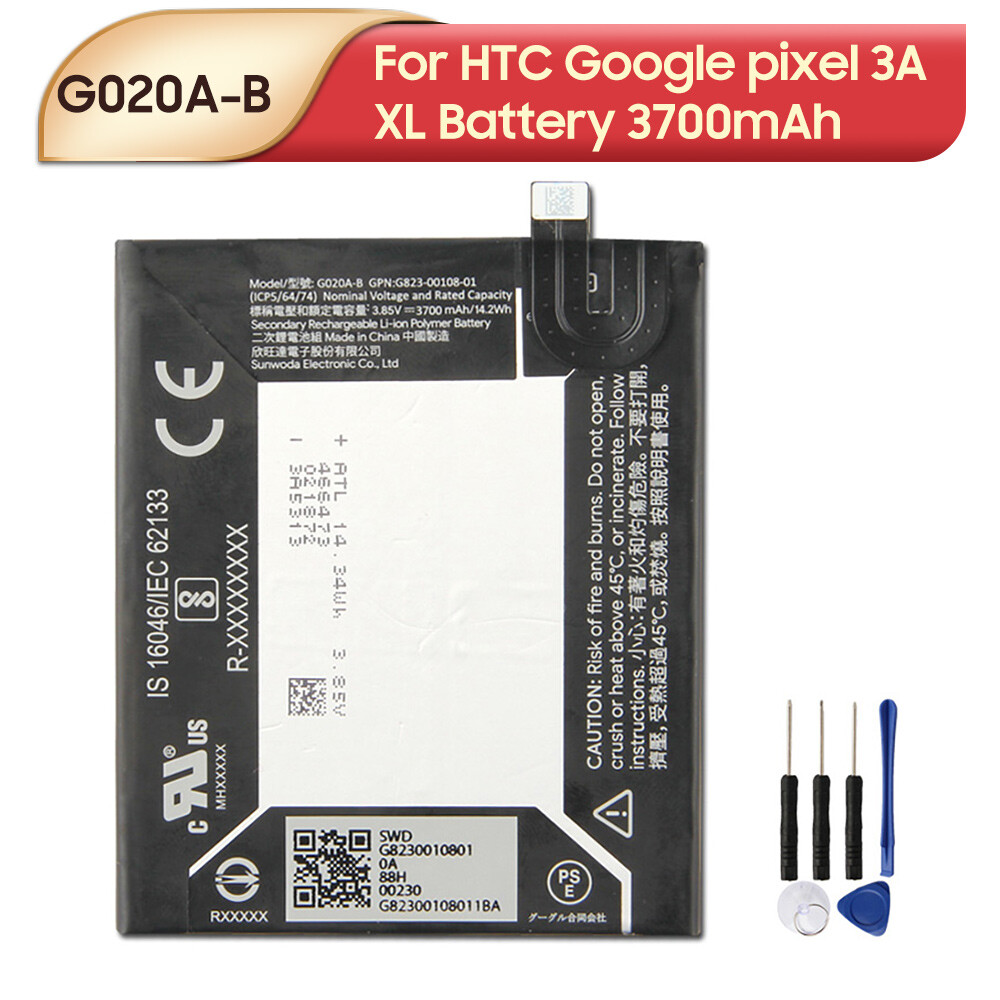 Google Pixel 3 XL Battery, SNSOU 4800mAh Li-Polymer Replacement Battery For HTC Google Pixel 3 XL G013C With Repair Replacement Kit Tools - Foto 4