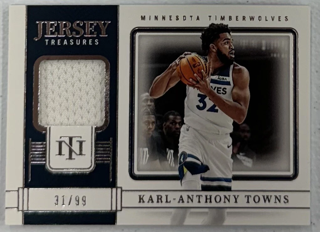 2022-23 Panini National Treasures - Karl-Anthony Towns #CM-KAT for