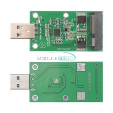 10PCS mSATA SSD USB 3.0 to Mini PCIE External mSATA to SSD Converter Adapter