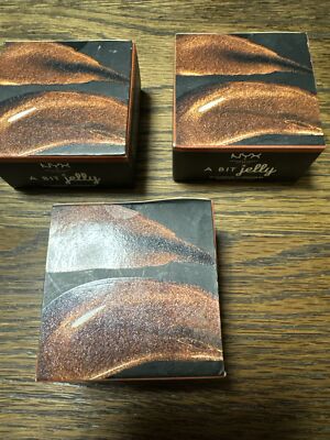3 X NYX Professional Makeup A Bit Jelly Highlighter - 0.53 fl oz Bronze 2 Pac