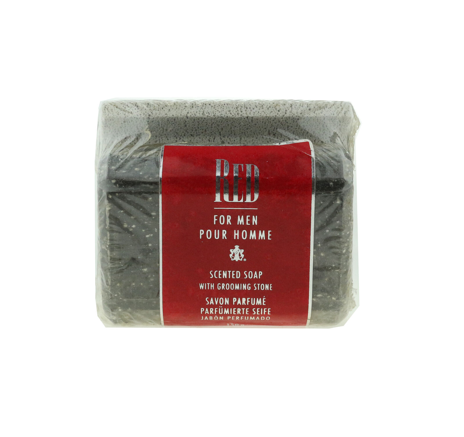 Giorgio Beverly Hills 'Red' Soap With Grooming Stone 5oz/150g New
