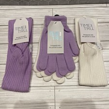 Time And Tru Headwraps  Gloves Set NWT