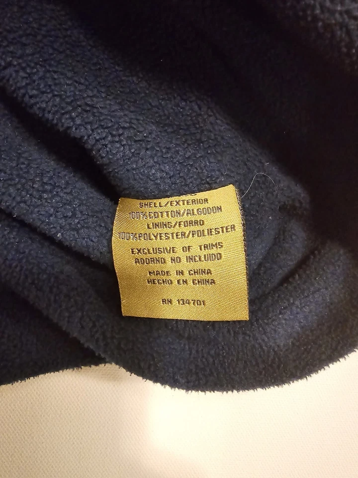 BOSTON TRADERS-Blue-Brown-Men's Plaid-Checker Lined Flannel-Luxury VTG Size Med - Image 4 of 4