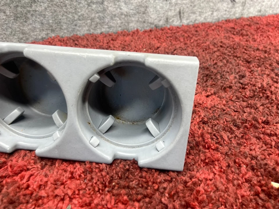 BMW 1999-2006 E46 console central porta-copo acabamento capa fabricante de equipamento original 99K - Imagem 2 de 4