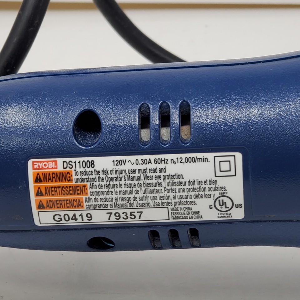 Ryobi DS11008 Detail Triangle Corner Sander Corded Electric eBay