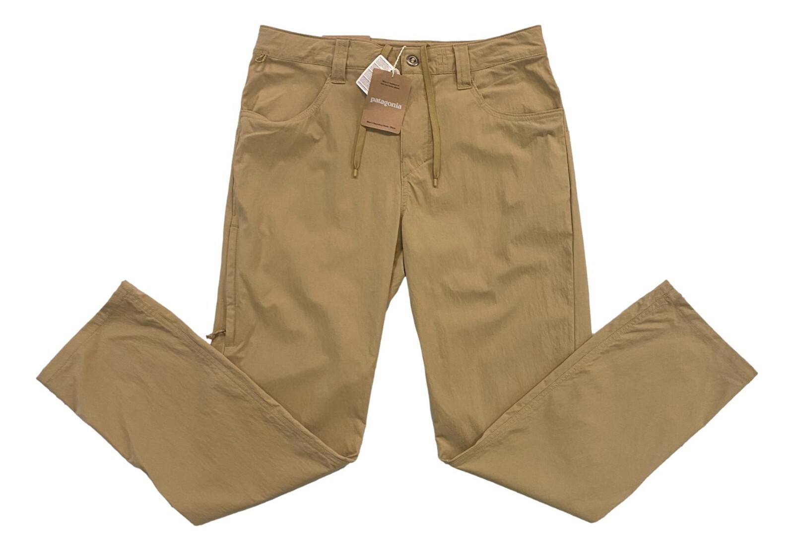 Мужские походные нейлоновые брюки Patagonia Mens Quandary (классический коричневый) NEW 55178