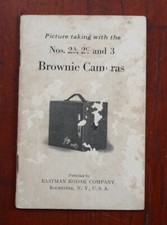 KODAK BROWNIE 2A/2C/3 INSTRUCTION BOOK, 1922/cks/211732