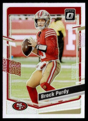 2023 Donruss Optic Holo Brock Purdy #168 JW1-1