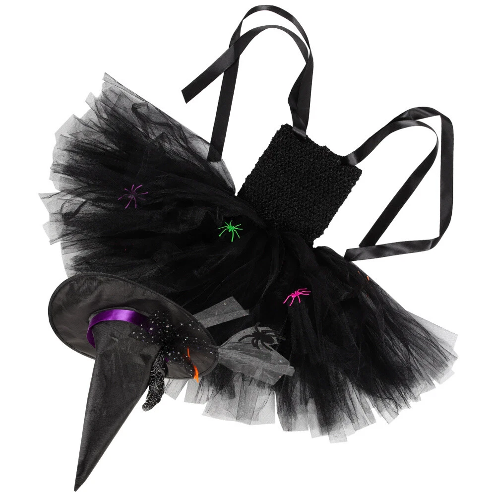 VETEMENTS Vestito Strega Bambina Miss Bambino Vestiti Halloween Costumi per Bambine