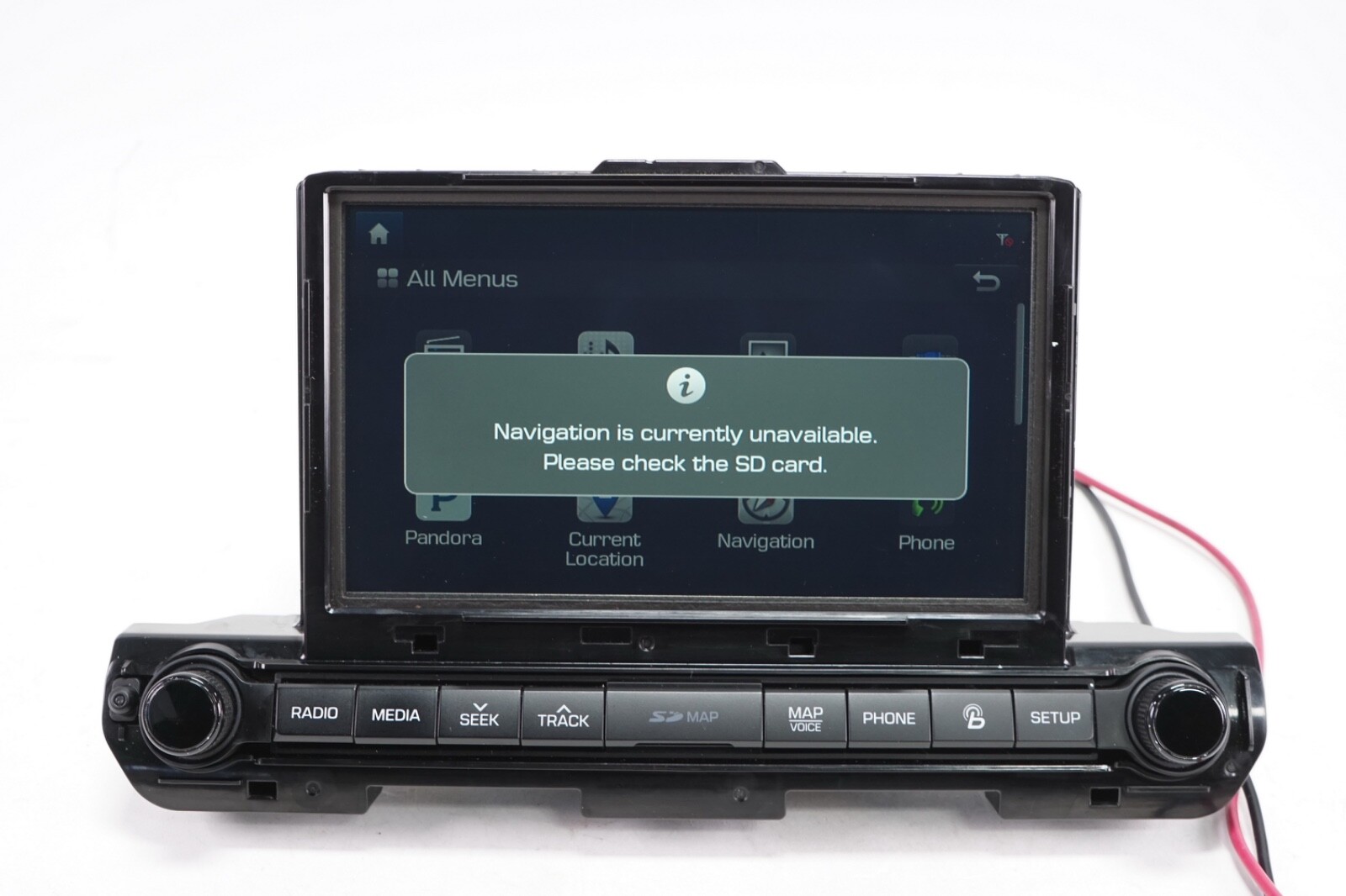 HYUNDAI ELANTRA Radio Navigation Unit AM-FM Tuner GPS OEM 2016 - 2018