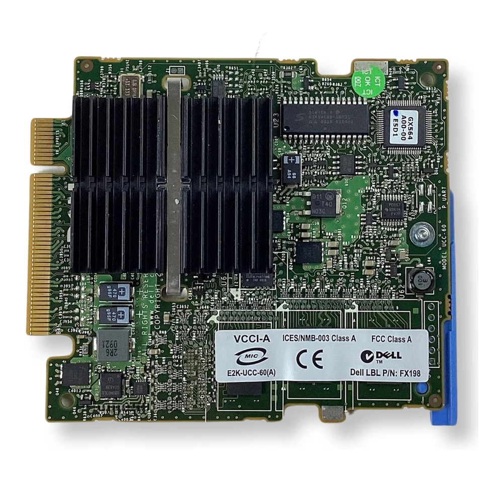 New Genuine Dell Poweredge M600 M610 Cerc 6/i SAS Raid Controller HN793 0HN793 - Image 3 of 4