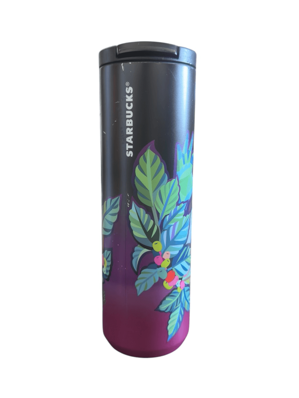 Starbucks 16 Oz Stainless Steel Vacuum Insulated Tumbler with ASL Design