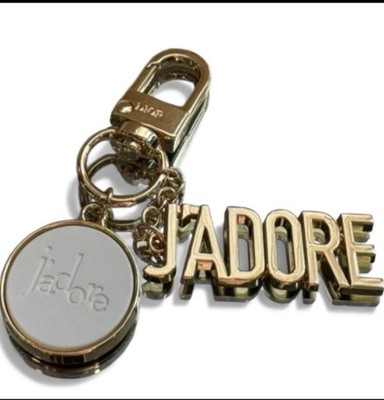 DIOR J ADORE Bag Charm Keychain diffuser stone VIP Gift Keychain ONLY New In Box
