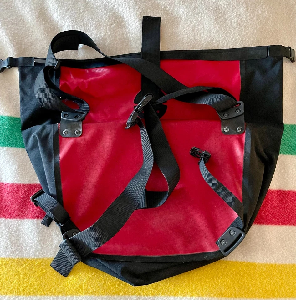 Bolso Mensajero Impermeable Ortlieb X-Press Rojo Foto 4 de 4