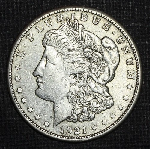 Morgan Silver Dollar 1921-s ... VF