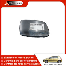 Glace de rétroviseur Peugeot 307
