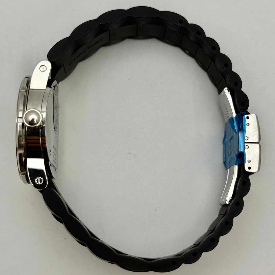 Reloj Chaumet Clase Uno 33 mm Cuarzo Negro Diamante Dial y Bisel Damas W17229.33G Foto 4 de 4