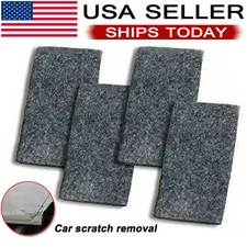 4 PCS NANO SPARKLE CLOTH FOR CAR SCRATCHES NANO MAGIC CLOTH SCRATCH REMOVER Aqnq