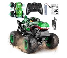 Monster Truck Toys - Remote Control Monster Truck with Light  Music, Dinosaur