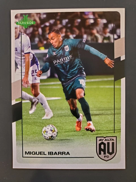 2025 Parkside USL League 1 Soccer - Miguel Ibarra, AV ALTA FC Team Set Card #19