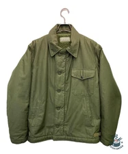 BUZZ RICKSON'S A-2 Deck Jacket Size: M Khaki Men BR14956