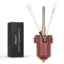 Ender 3 V3/Plus Ceramic Heating Block Kit, 60W, 300C, 600mm/s, Integrated Nozz