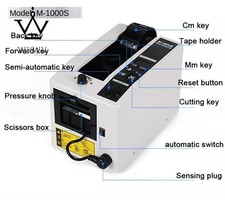Cutting Machine Automatic Tape Machine M-1000 Tape Machine M-1000S Tape Machine