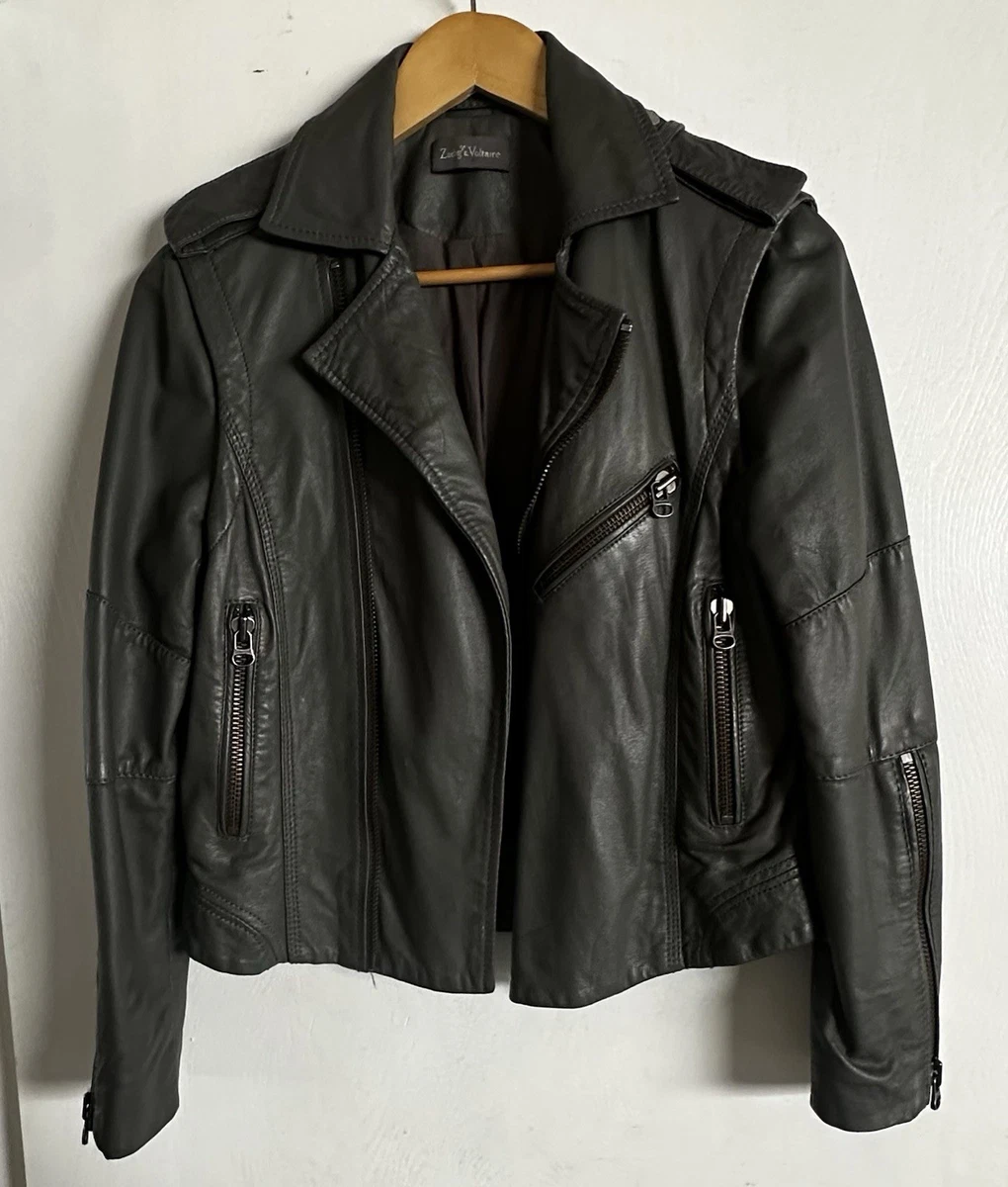 Zadig & Voltaire Leather Coats, Jackets & Vests for Women for sale
