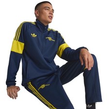 Image of Men's Adidas Originals Indigo Arsenal FC LFSTLR Jacket & Pants Track Suit New