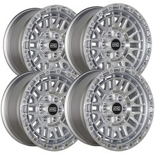 Set Of 4 Axd Off-road As6 18x9 6x1356x5.5 0mm Silver Wheels Rims 18 Inch