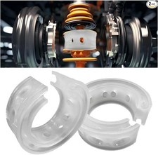 2PCS Car Suspension Shock Absorber, Type Rubber Spring Booster Auto Buffers Powe