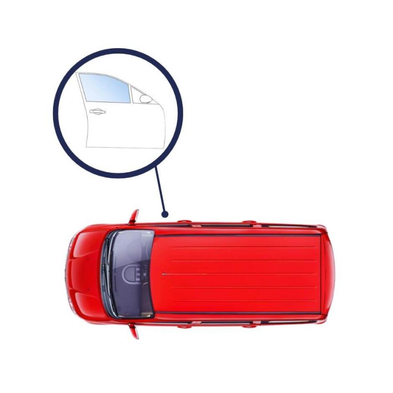 Vitre latérale avant droite Nissan NV400 vitrage de remplacement pour portière 2012 2015